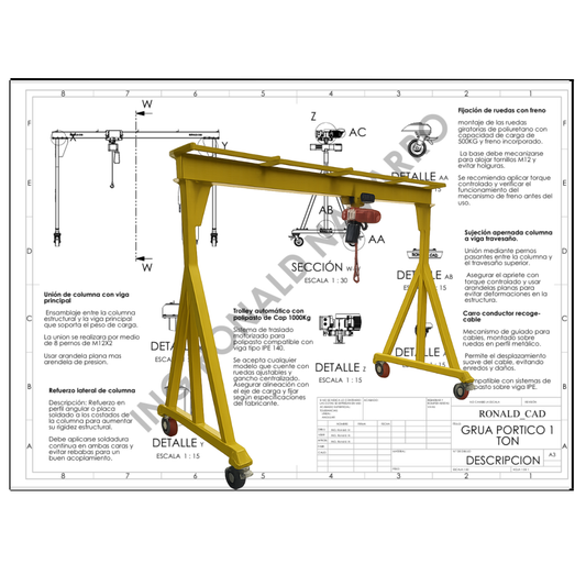 GRATIS (PORTICO 1 TON)